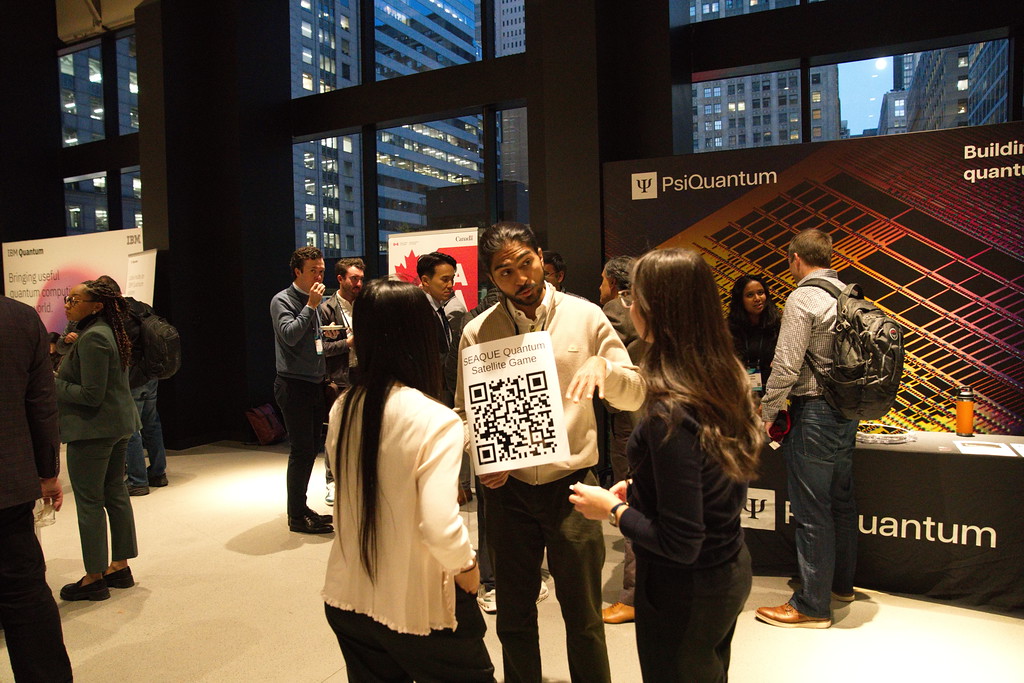 Ujaan Purakayastha directs participants to the space video game that generates data to perform a test of what Einstein called &amp;ldquo;spooky action at a distance&amp;rdquo;--the phenomena where a quantum system can be influenced from many many miles away.