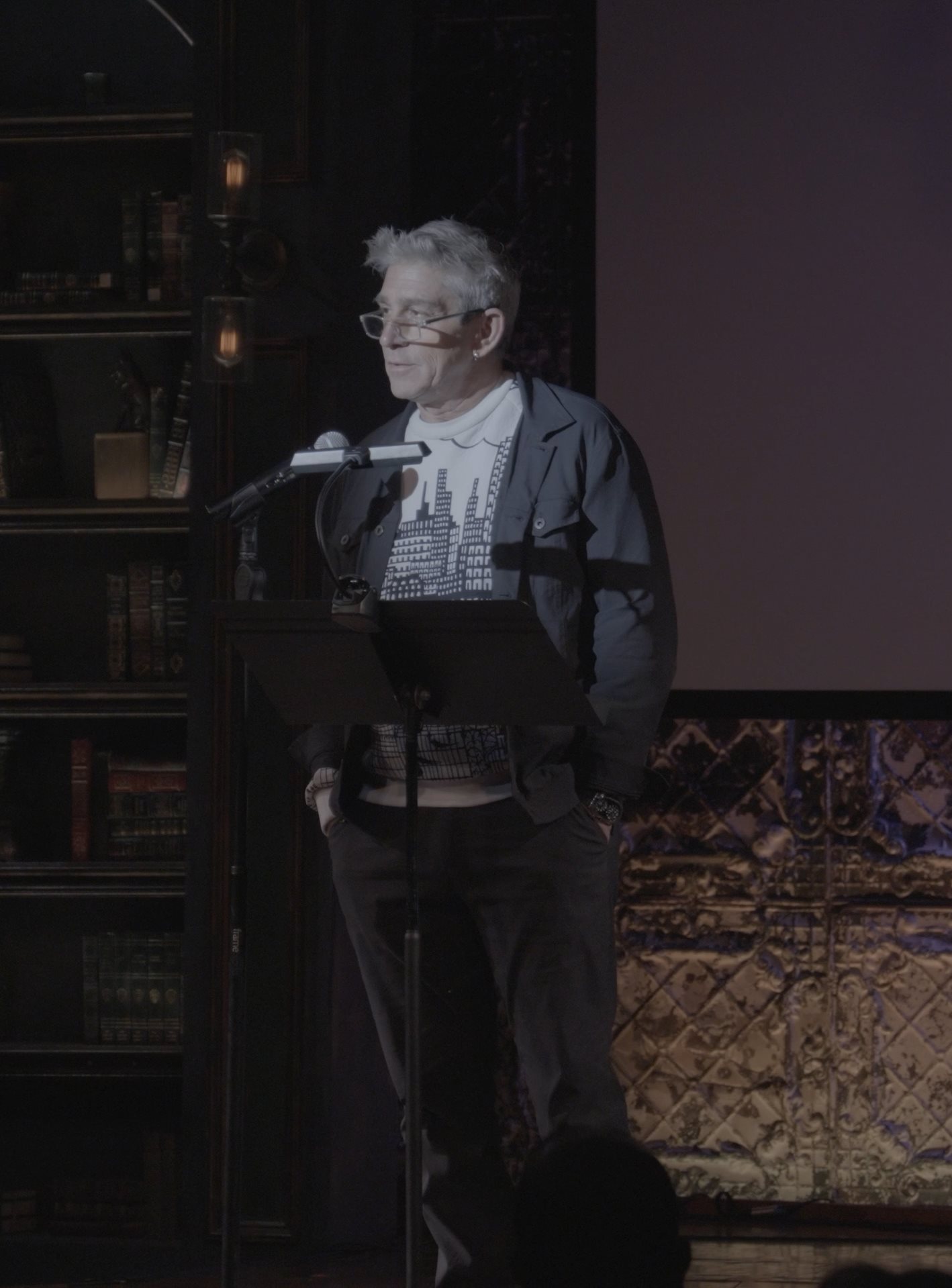 Richard Blanco reading poetry