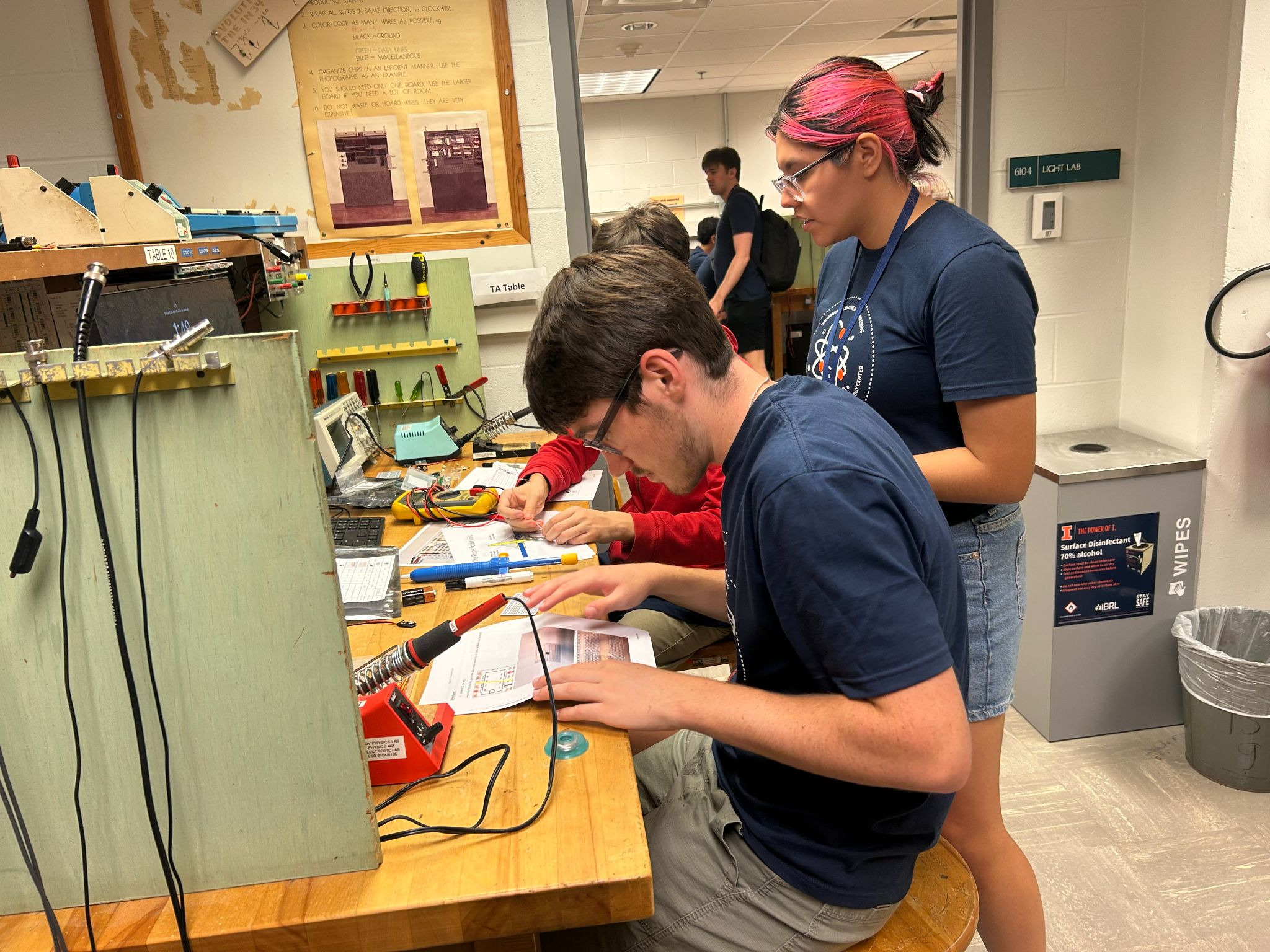 Quantum Discovery Camp Soldering Workshop