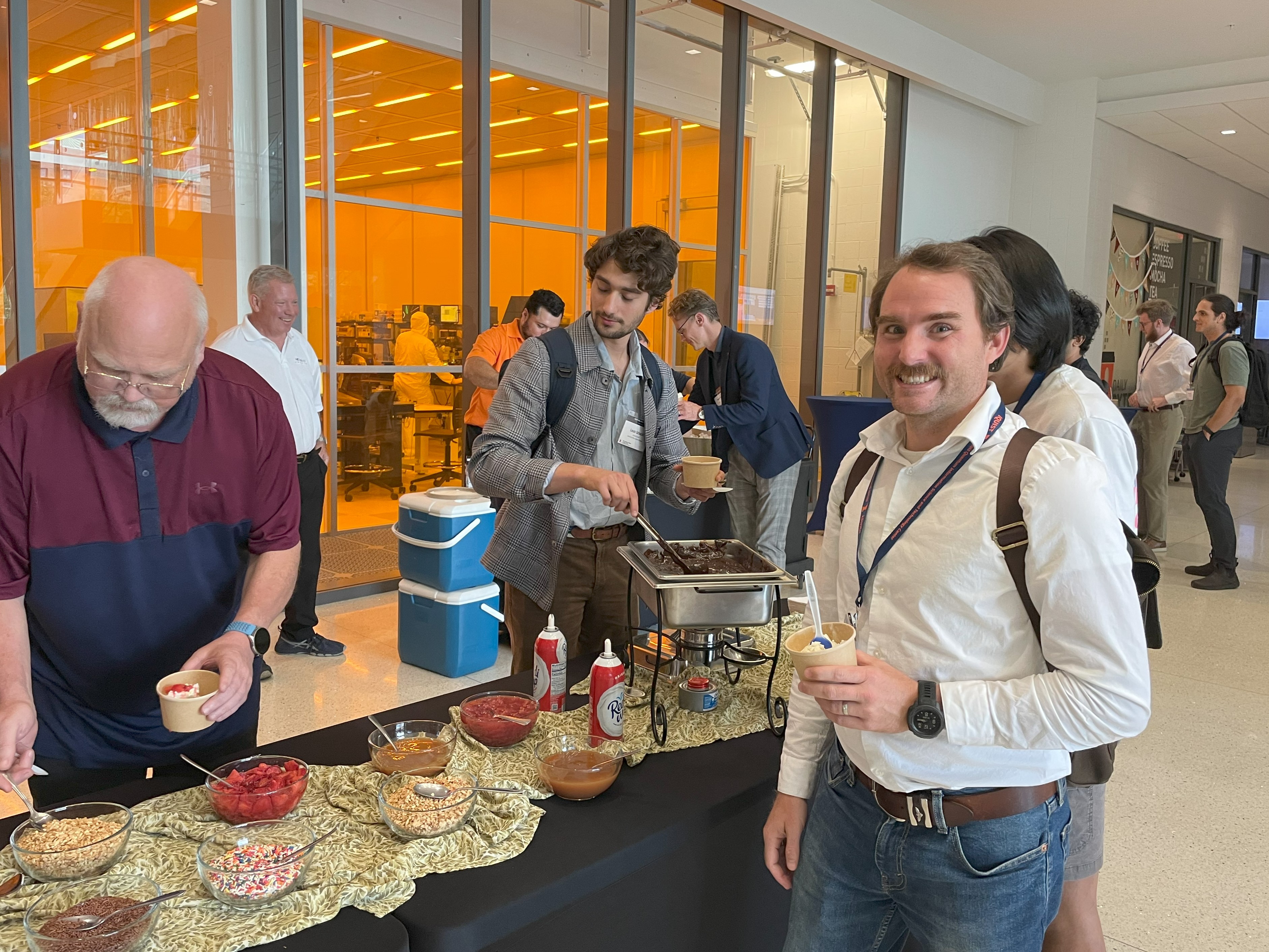 The day concluded with an ice cream social for all attendees.